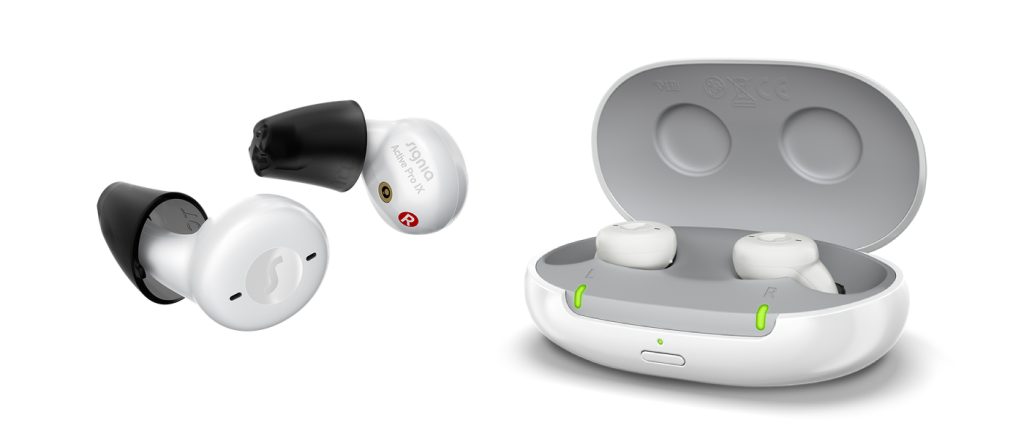 イヤフォン型補聴器、シグニア補聴器のSignia Active IX