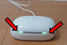 補聴器を充電する際は、充電器のLEDなど、動作サインが動いていることを確認しましょう。